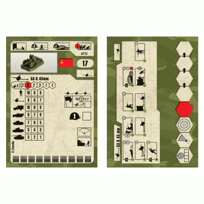 Сборные солдатики ZVEZDA Советская 45-мм пушка, 1/72