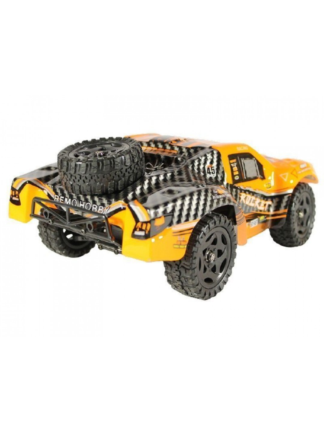 Радиоуправляемый шорт-корс Remo Hobby Rocket V2.0 (оранжевый) 4WD 2.4G 1/16 RTR