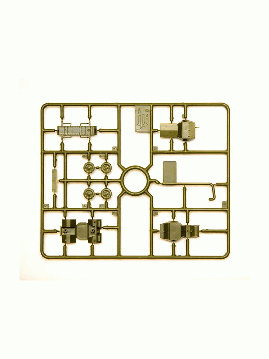 Сборная модель ZVEZDA Британский бронеавтомобиль "Динго", 1/100