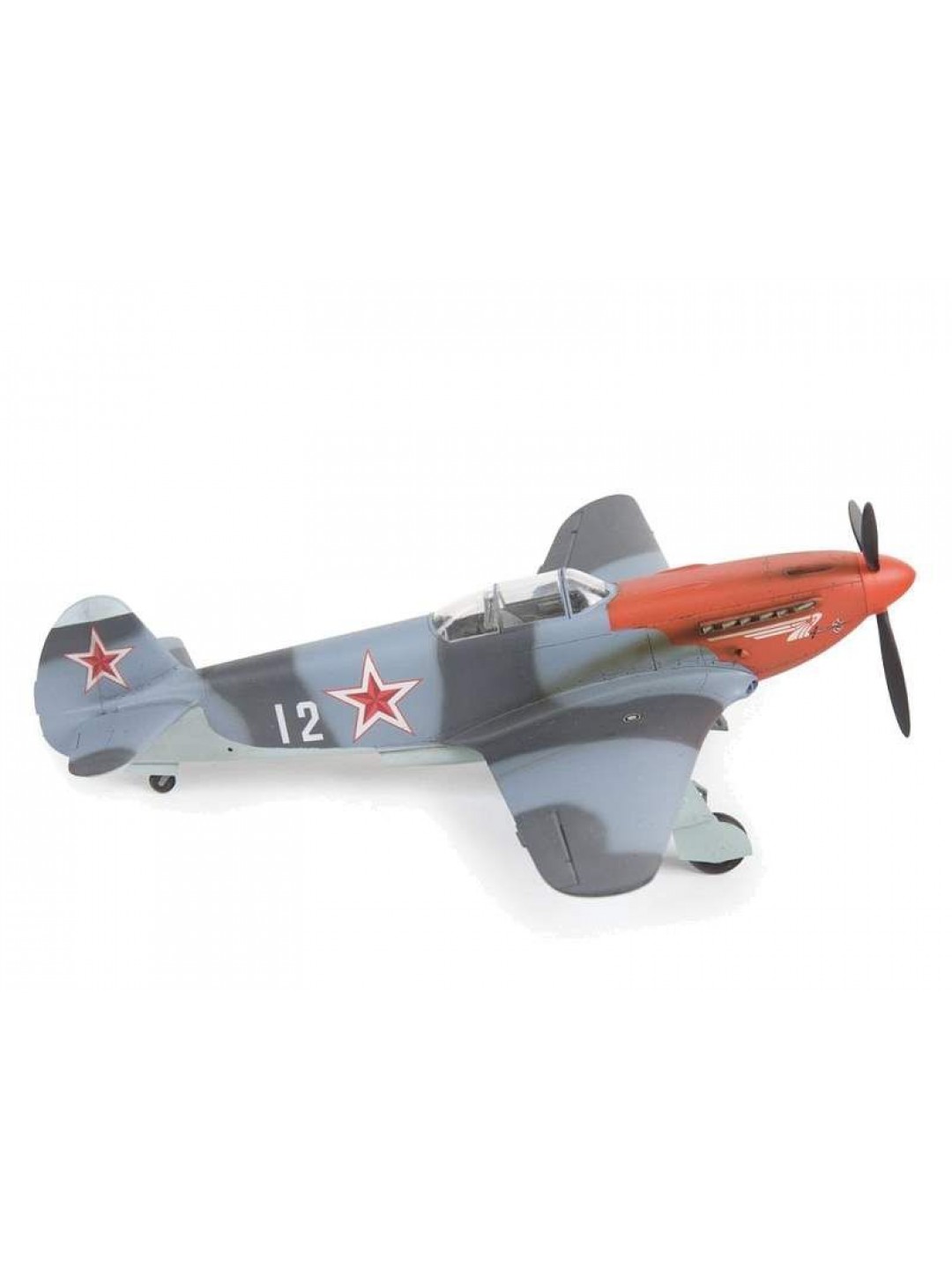 Сборная модель ZVEZDA Советский истребитель Як-3, подарочный набор, 1/48