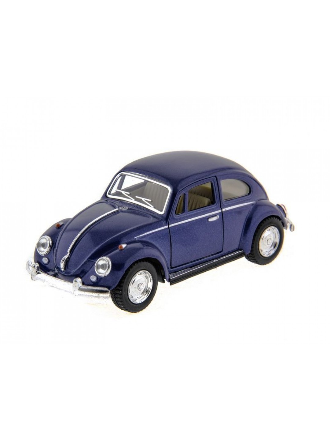 Машина Kinsmart "Volkswagen Classical Beetle" инерция (1/12шт.) 1:32 б/к