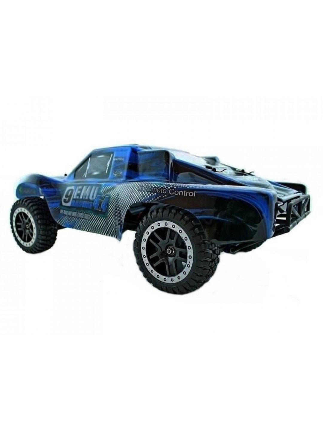 Радиоуправляемый шорт-корс Remo Hobby 9EMU Brushless (синий) 4WD 2.4G 1/8 RTR