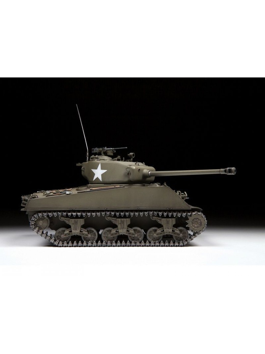 Сборная модель ZVEZDA Американский средний танк М4А3W "Шерман", 1/35