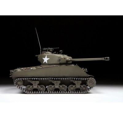 Сборная модель ZVEZDA Американский средний танк М4А3W "Шерман", 1/35