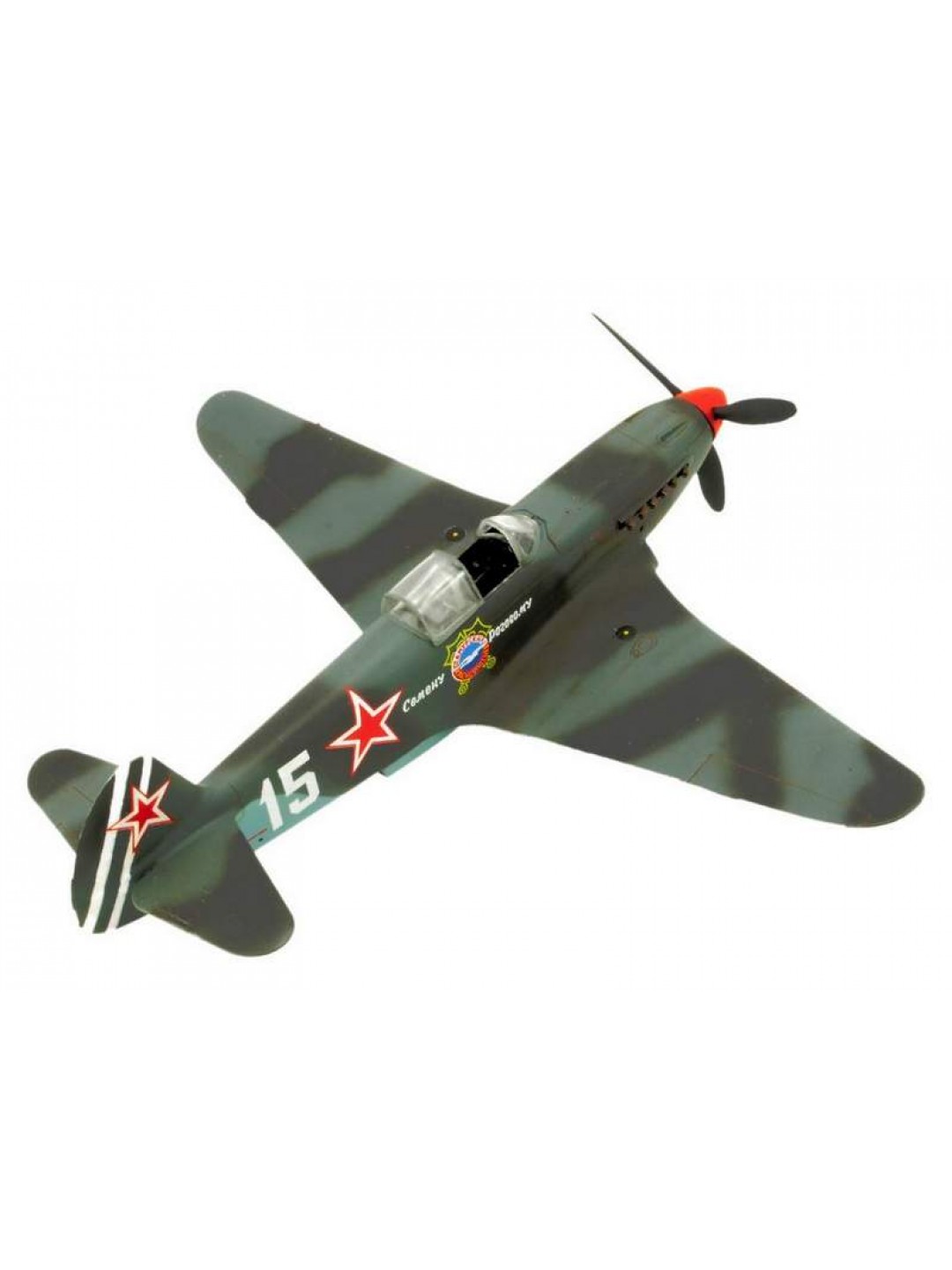 Сборная модель ZVEZDA Советский истребитель Як-3 (сборка без клея), 1/72