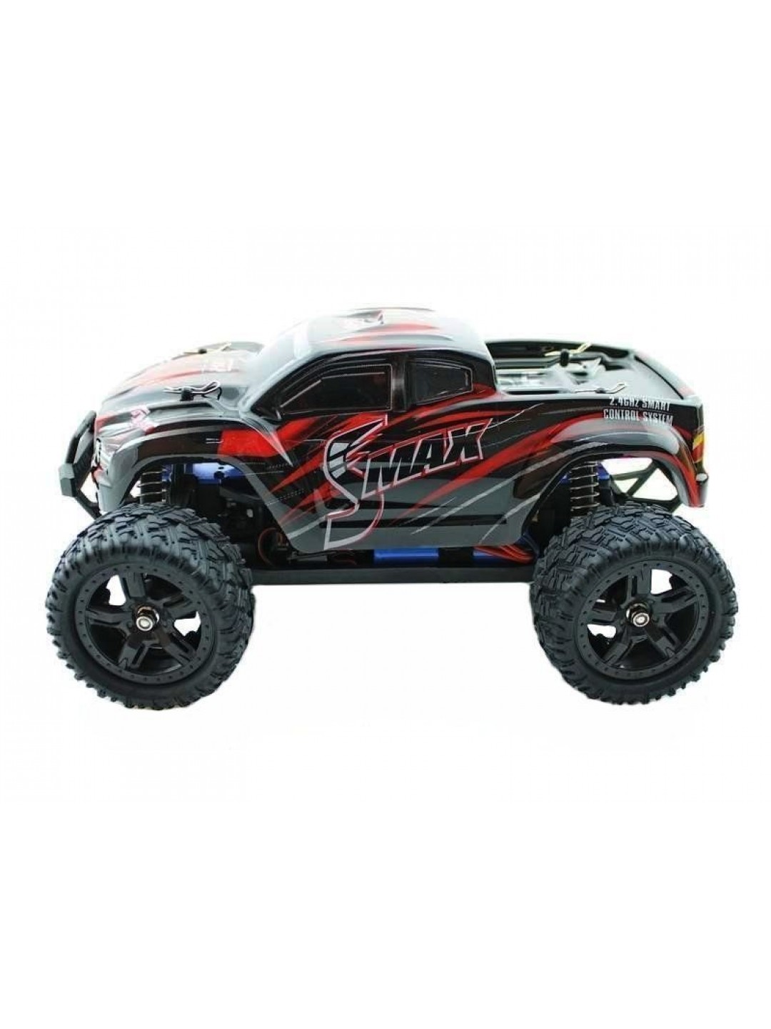 Радиоуправляемый монстр Remo Hobby SMAX Brushless (красный) 4WD 2.4G 1/16 RTR