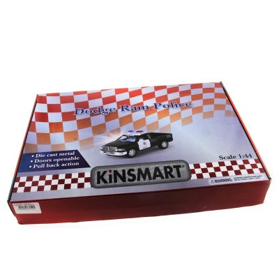Машина Kinsmart 1:44 Dodge RAM Police инерция (1/12шт.) б/к