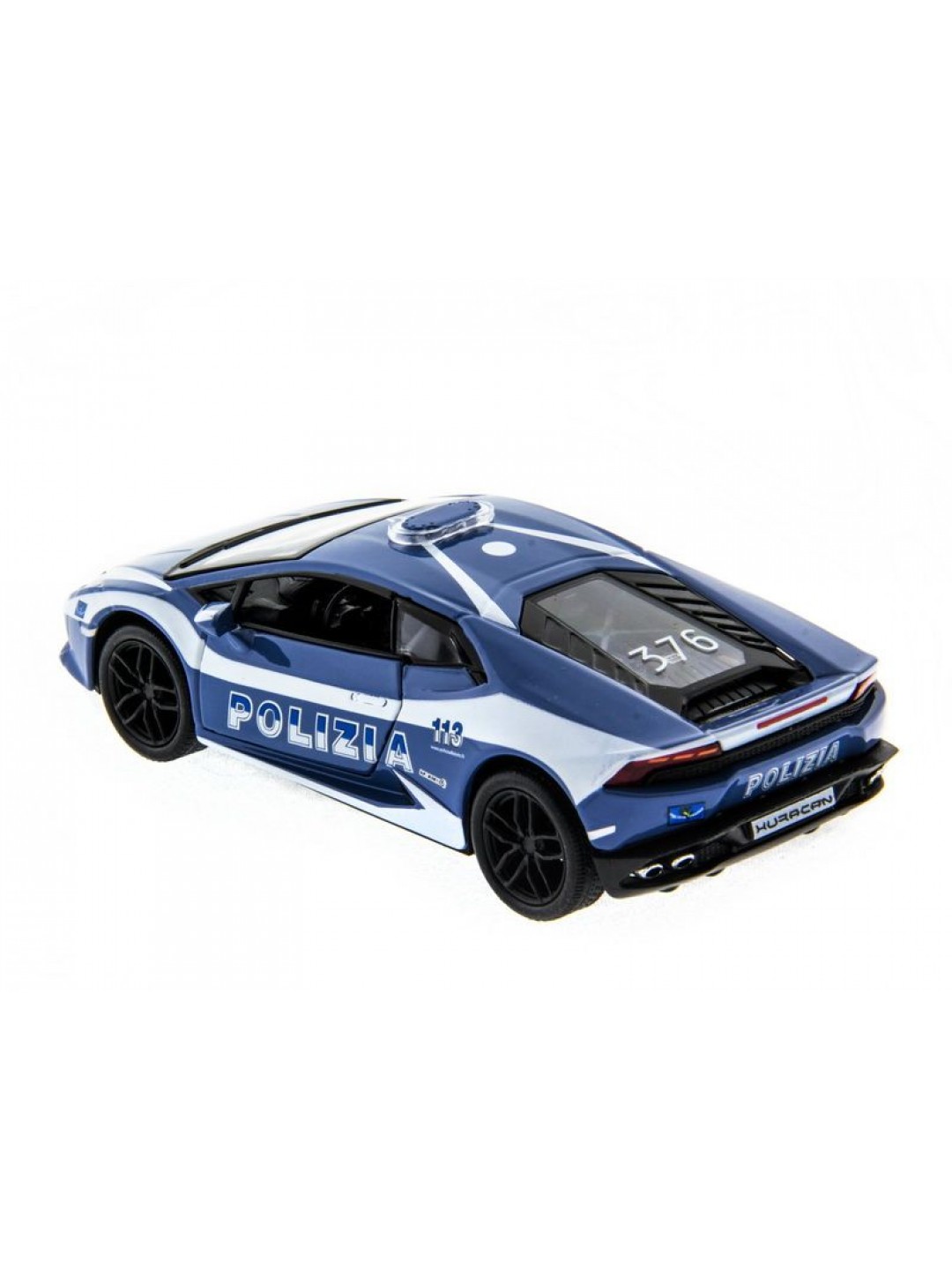 Машина Kinsmart Lamborghini Huracan (Police) инерция (1/12шт.) 1:36 б/к