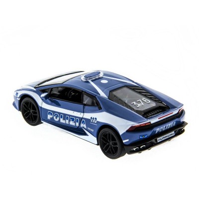 Машина Kinsmart Lamborghini Huracan (Police) инерция (1/12шт.) 1:36 б/к