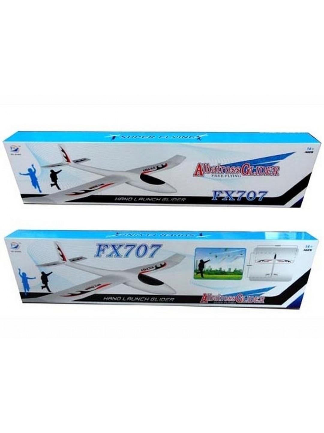 Планер метательный CTF 1200мм FX 707 Albatross Huge EPP RTF