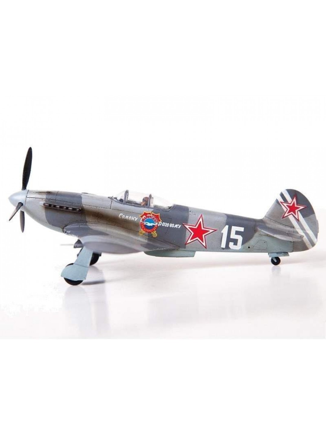 Сборная модель ZVEZDA Великие противостояния "Мессершмит Bf-109 против Як-3" (сборка без клея),1/72