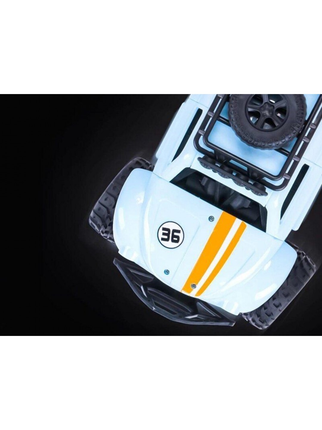 Радиоуправляемая машина MN MODEL БигФут (голубой) 2WD 2.4G 1/18 RTR