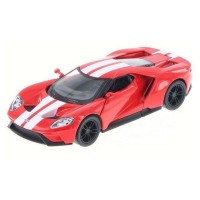 Машина Kinsmart 1:38 2017 Ford GT with printing инерция (1/12шт.) б/к Машина Kinsmart 1:38 2017 Ford GT with printing инерция (1/12шт.) б/к
