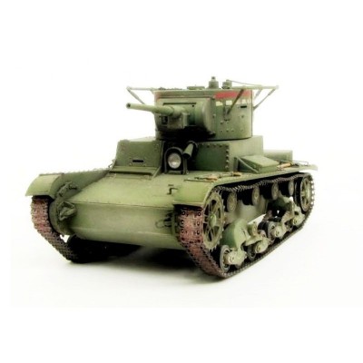 Сборная модель ZVEZDA Советский легкий танк Т-26 (обр. 1933 г.), подарочный набор, 1/35