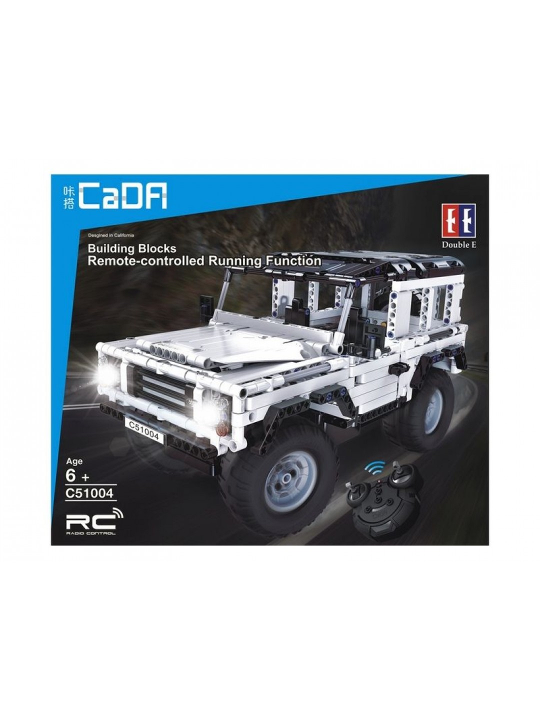 Р/У конструктор CaDA Technic джип (533 детали)