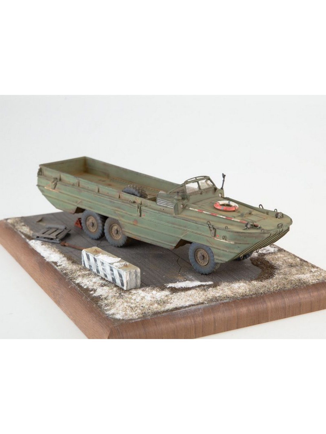 Сборная модель AVD Большой автомобиль водоплавающий БАВ-485, 1/43
