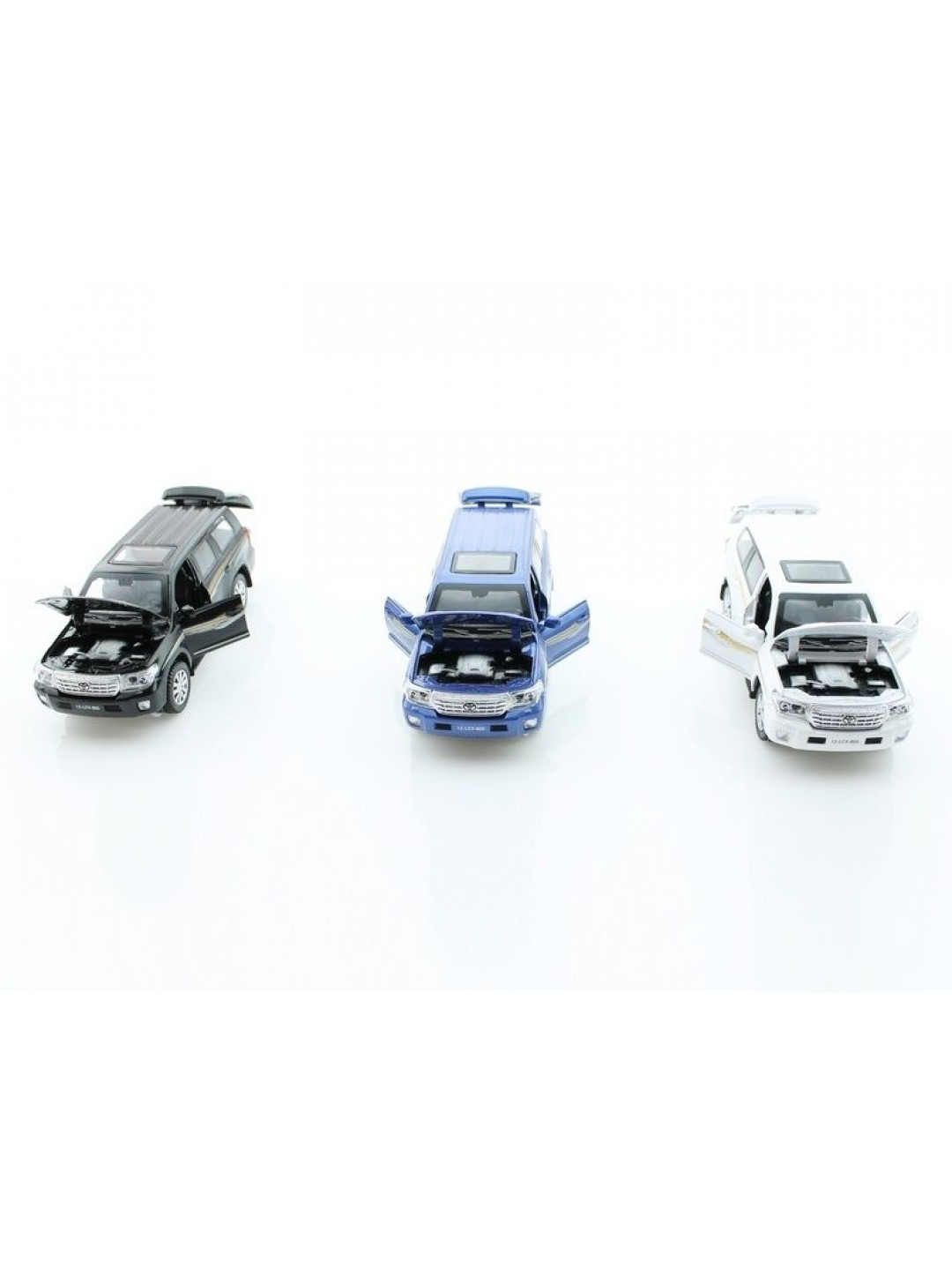 Машина 1:32 Toyota Land Cruiser свет, звук, инерция 15,5см (1/12шт.) б/к