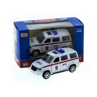 Машина "АВТОПАНОРАМА" инерц. УАЗ Патриот (МЧС) 1/50,  в/к 12*7*5,5 см