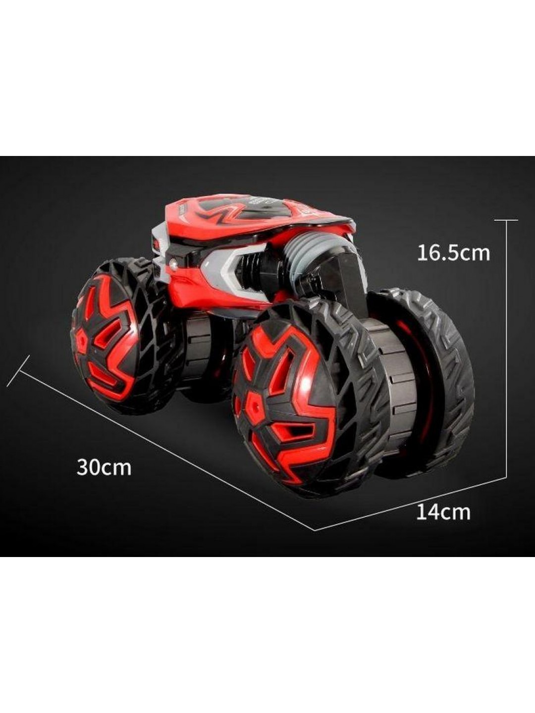 Радиоуправляемый внедорожник-трансформер Zhengguang TUMBLER 2.4G 1/12 RTR (красный) + Ni-Cd и З/У