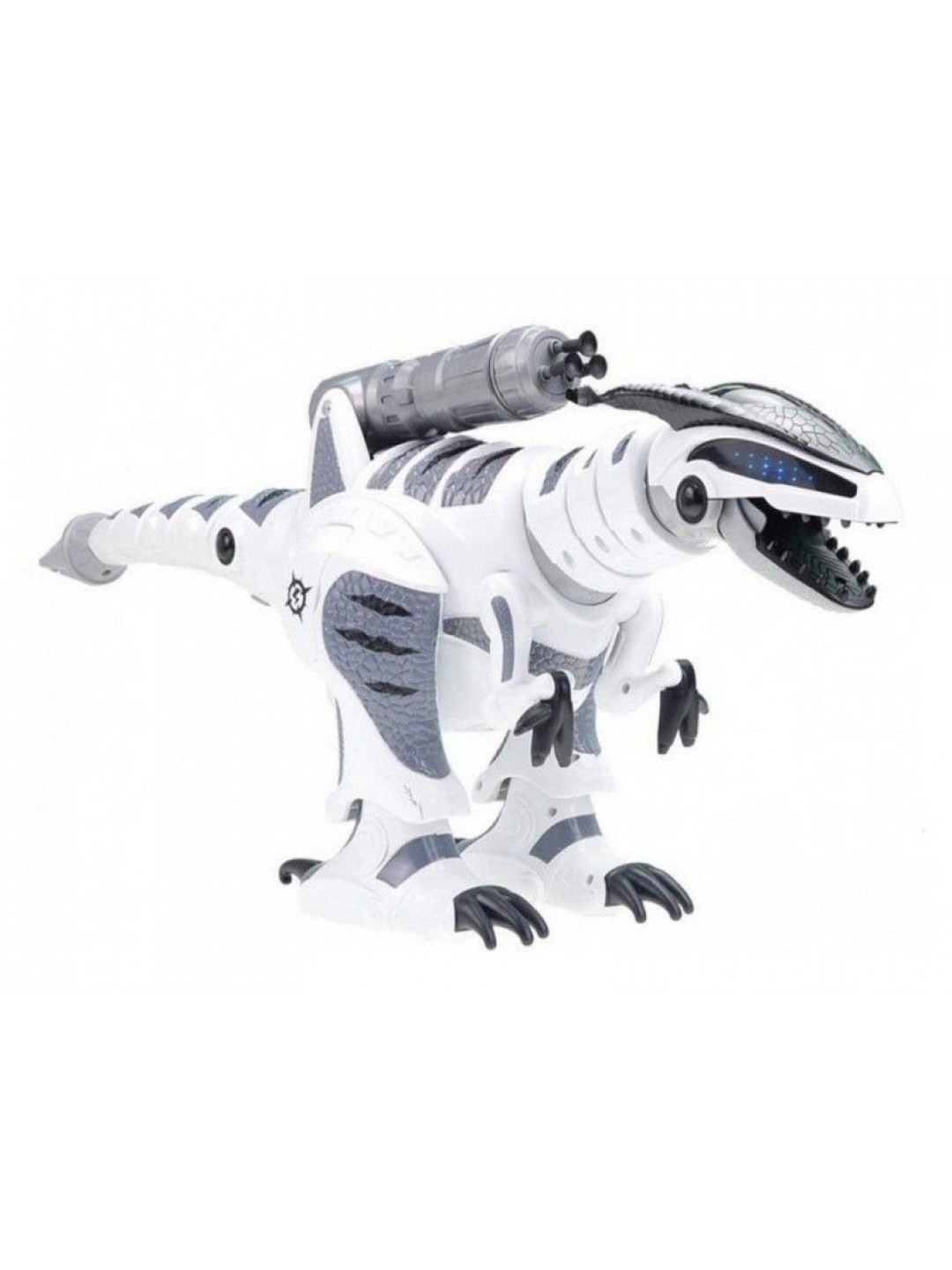 Радиоуправляемый робот-динозавр LENENG TOYS K9 Dinosaur звук, свет, танцы, сенсор, стреляет
