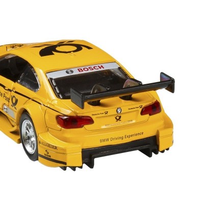 Машина "АВТОПАНОРАМА" BMW M3 DTM, желтый, 1/42, инерция, в/к 17,5*12,5*6,5 см