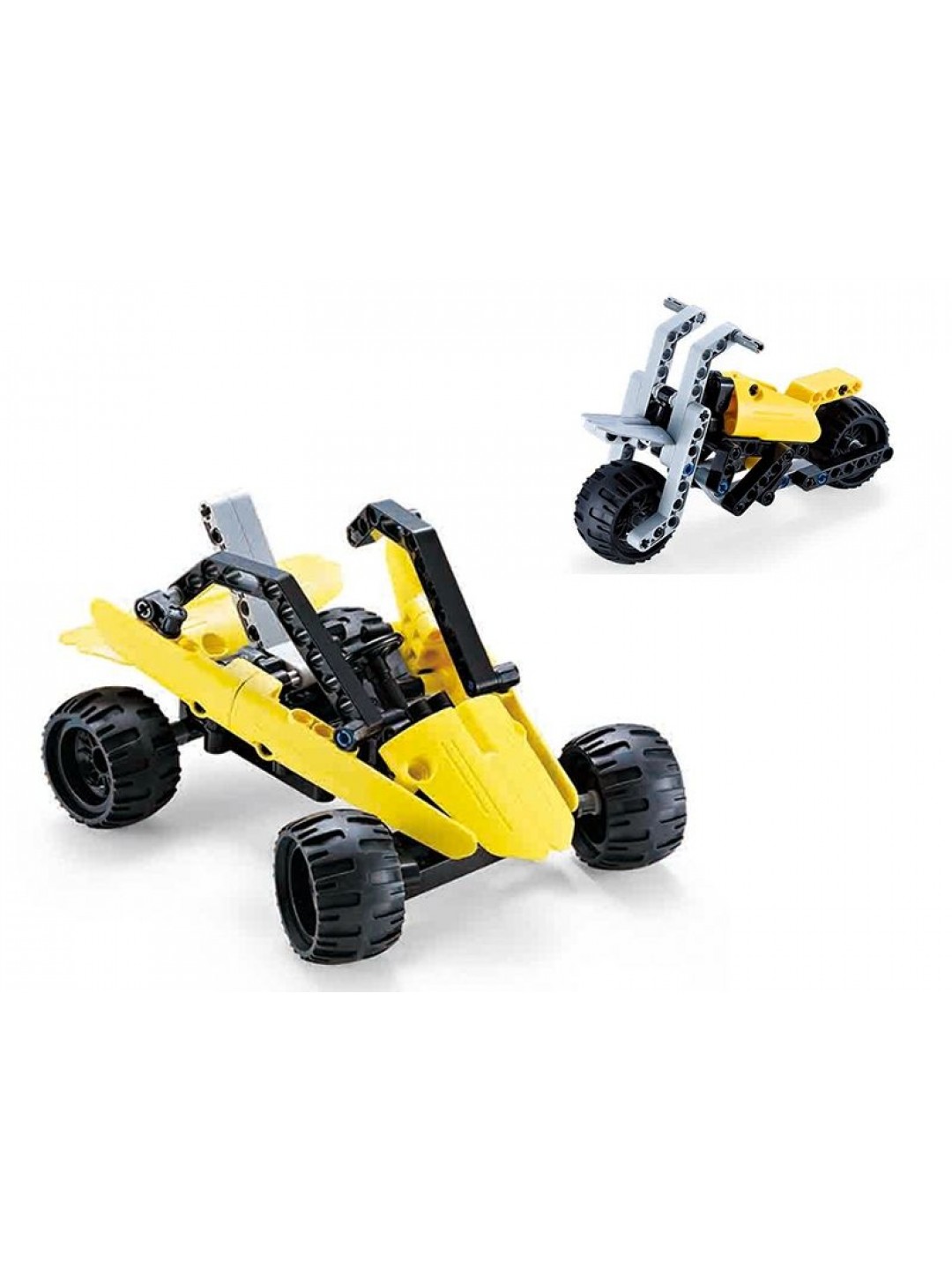 Конструктор CaDA Technic багги-квадроцикл-мотоцикл 8 в 1 (338 деталей)