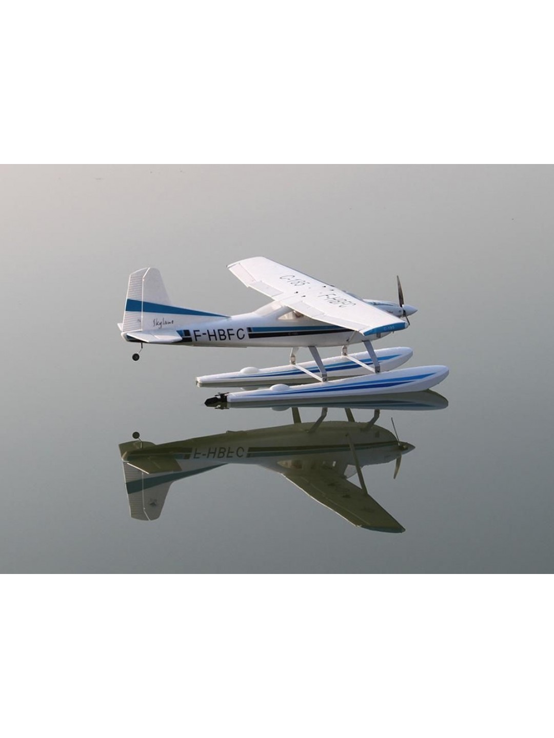 Радиоуправляемый самолет Top RC Cessna 1.5m C185 PRO на поплавках KIT