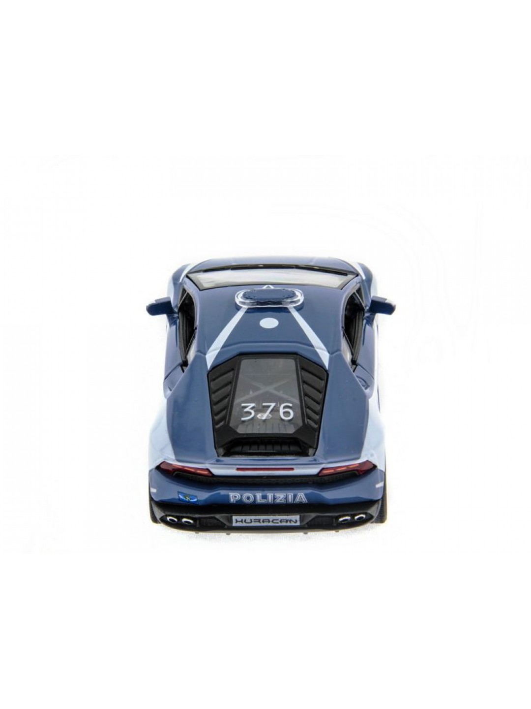 Машина Kinsmart Lamborghini Huracan (Police) инерция (1/12шт.) 1:36 б/к