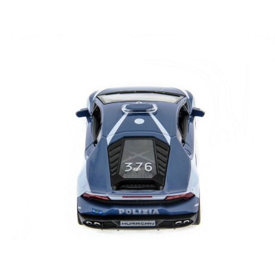 Машина Kinsmart Lamborghini Huracan (Police) инерция (1/12шт.) 1:36 б/к