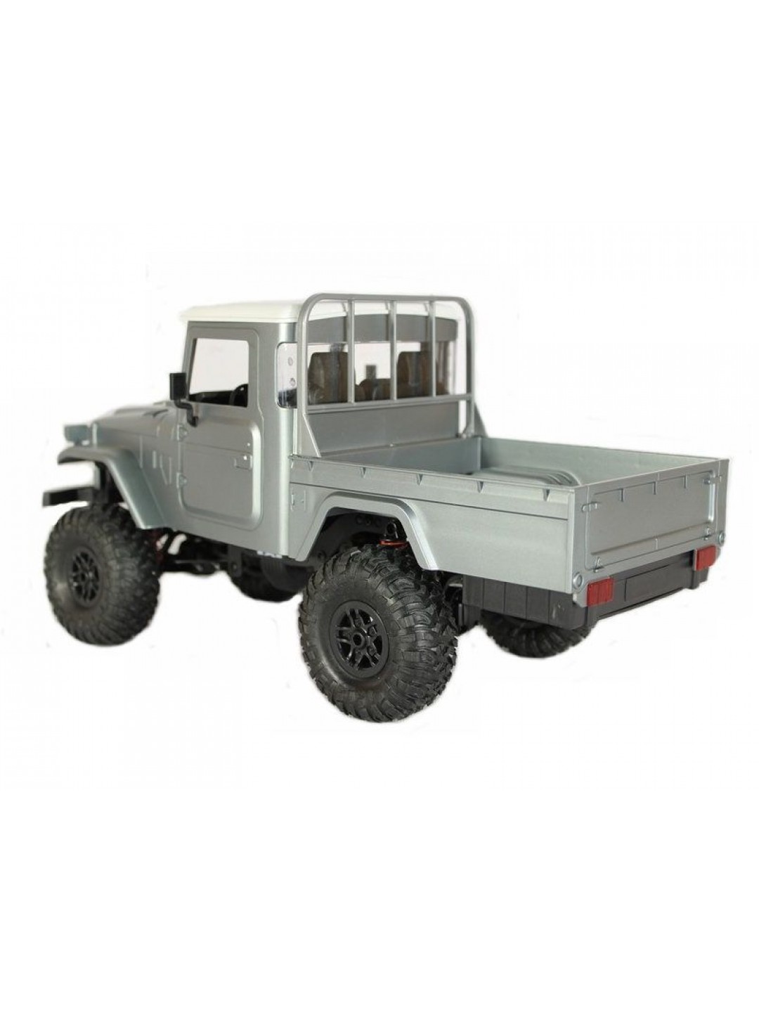 Радиоуправляемая машина MN MODEL японский пикап FJ45 (серебристый) 4WD 2.4G 1/12 RTR