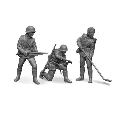Сборные солдатики ZVEZDA Немецкие штурмпионеры, 1/72