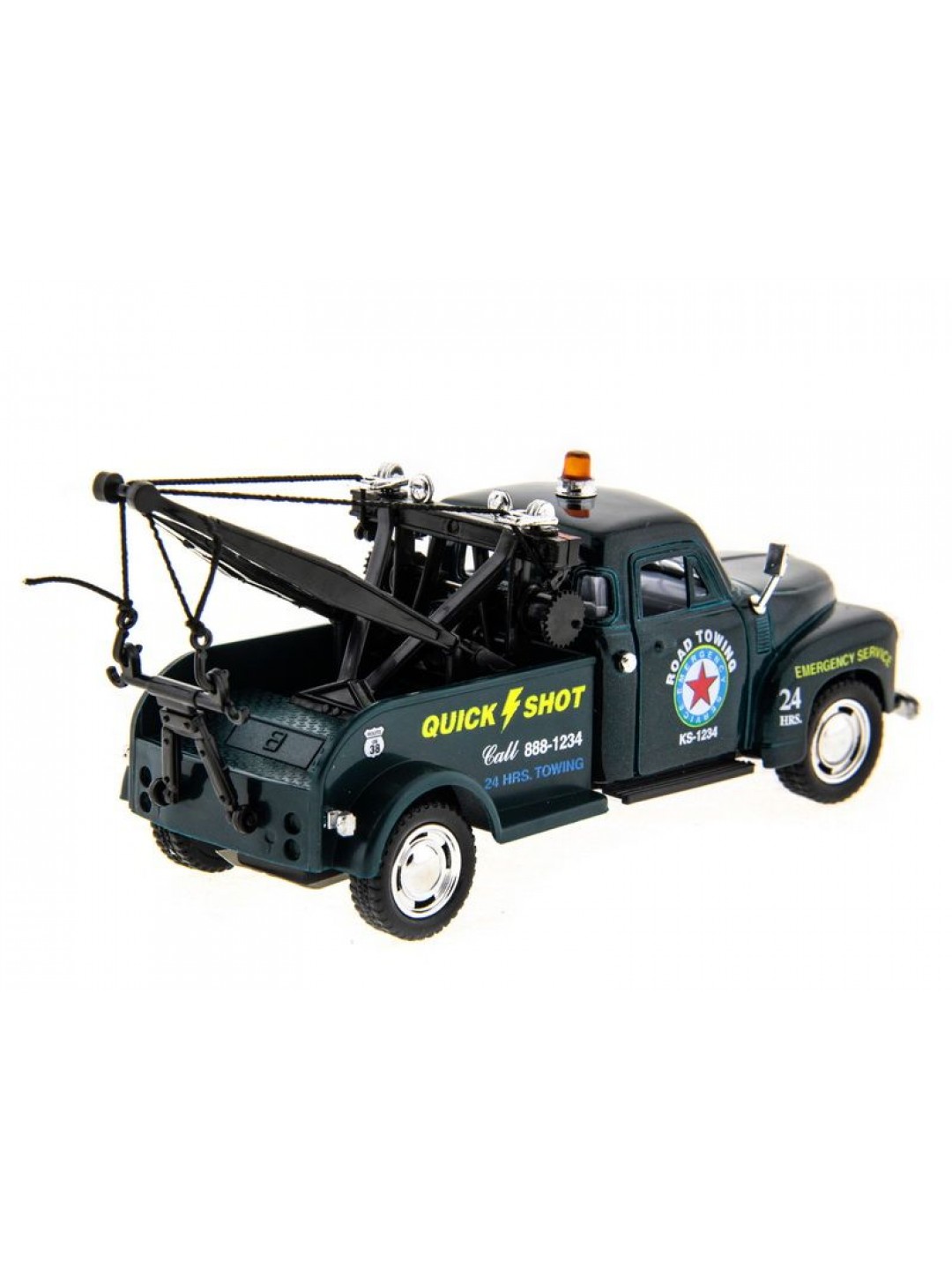 Машина Kinsmart 1953 Chevrolet 3100 Wreckler инерция (1/12шт.) 1:38 б/к