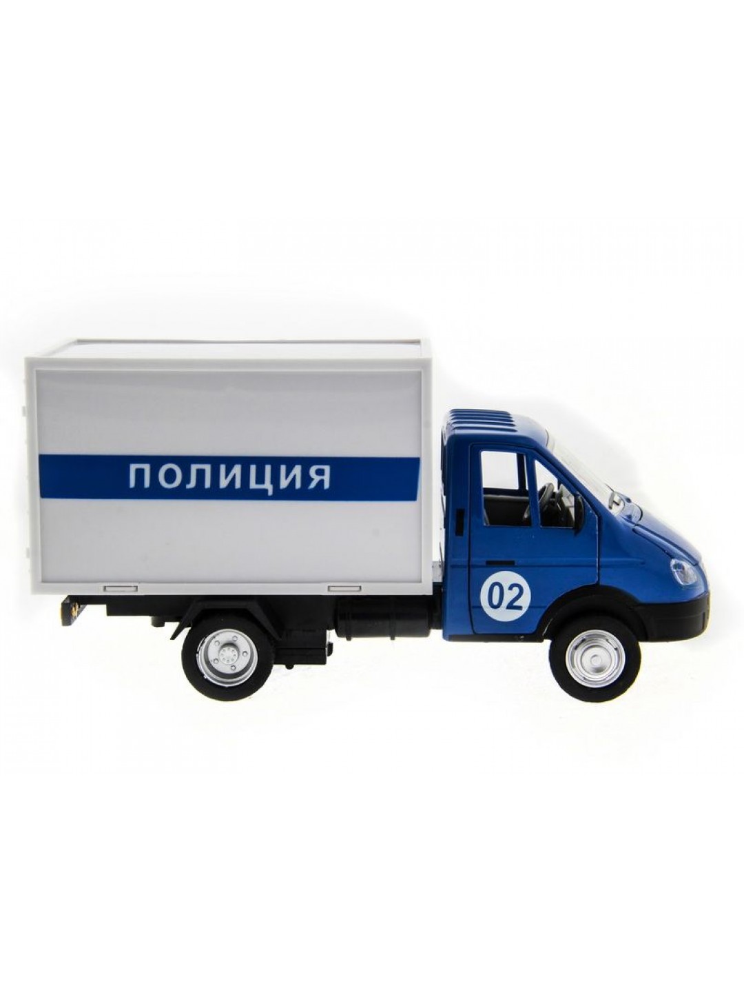 Машина "АВТОПАНОРАМА" "ГАЗель" (полиция) 1/28, в/к 24*14*12 см