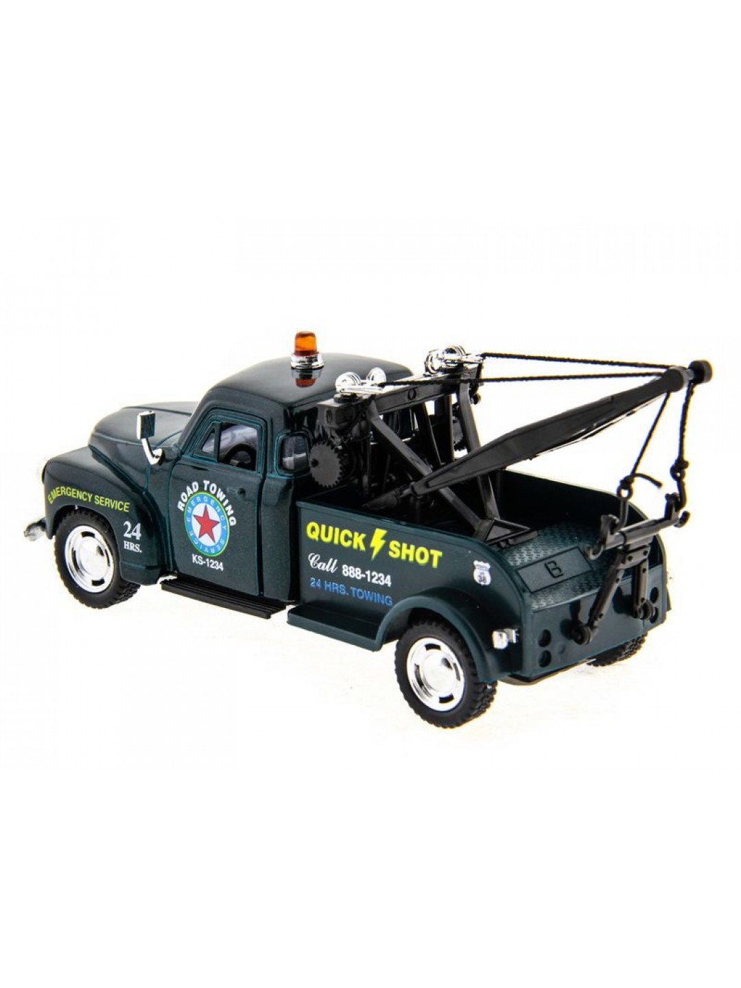 Машина Kinsmart 1953 Chevrolet 3100 Wreckler инерция (1/12шт.) 1:38 б/к