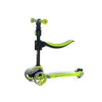 Самокат трехколесный Moby D-3  (зеленый)