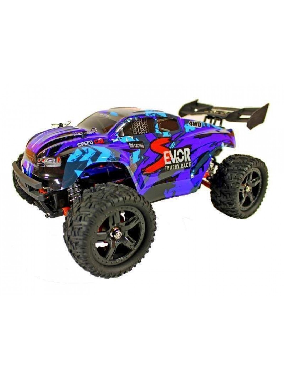 Радиоуправляемая трагги Remo Hobby S EVO-R UPGRADE (синяя) 4WD 2.4G 1/16 RTR