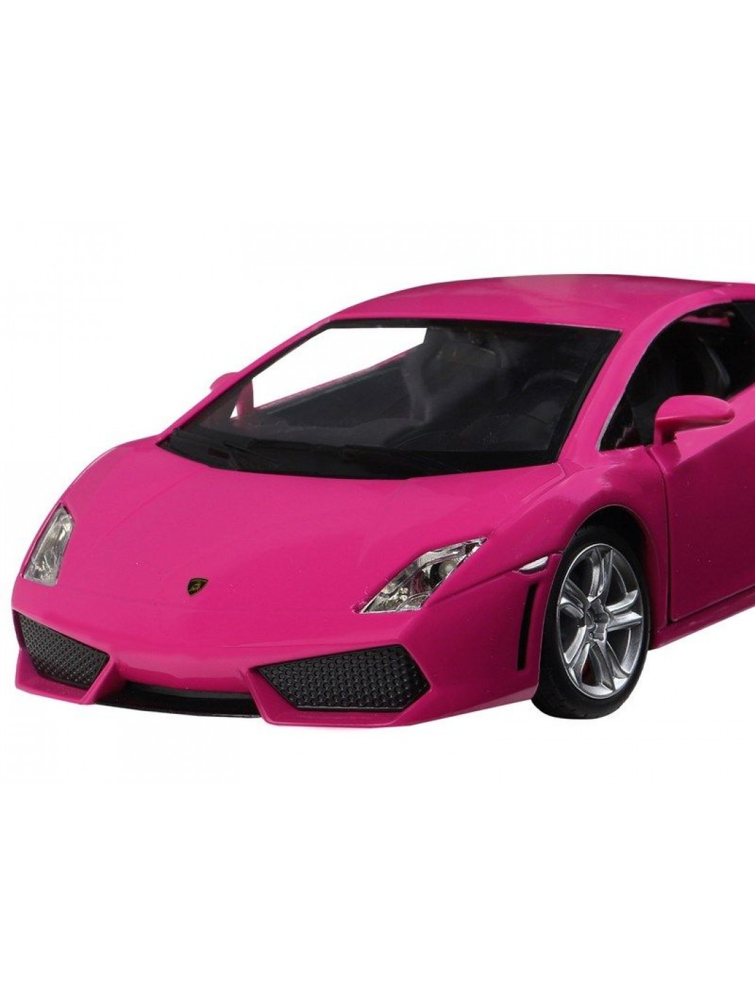 Машина "АВТОПАНОРАМА" Lamborghini Gallardo, розовый, 1/24, свет, звук, в/к 24,5*12,5*10,5 см