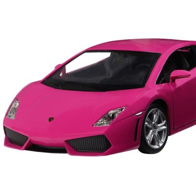 Машина "АВТОПАНОРАМА" Lamborghini Gallardo, розовый, 1/24, свет, звук, в/к 24,5*12,5*10,5 см