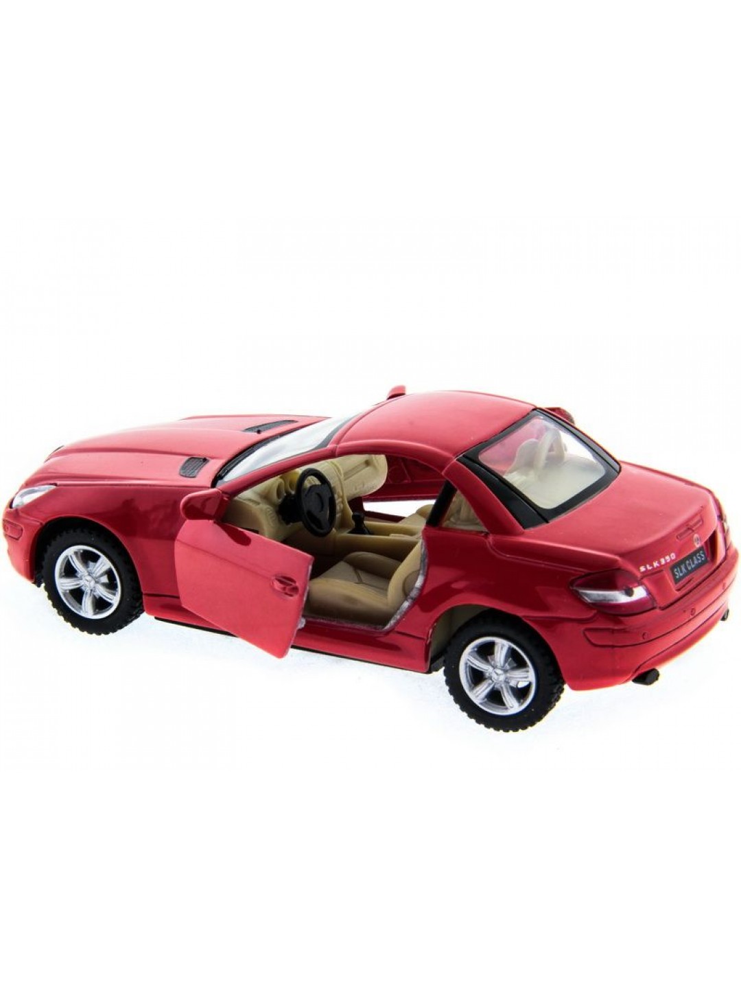 Машина Kinsmart 1:32 MERCEDES-BENZ SLK инерция (1/12шт.)  б/к