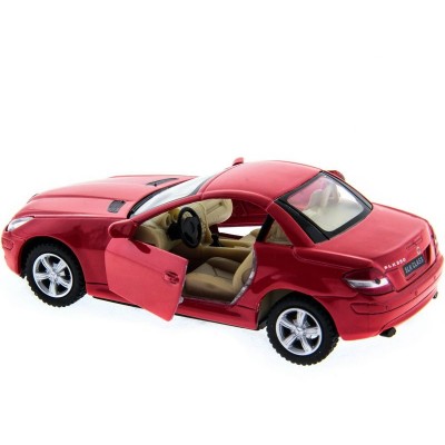 Машина Kinsmart 1:32 MERCEDES-BENZ SLK инерция (1/12шт.)  б/к