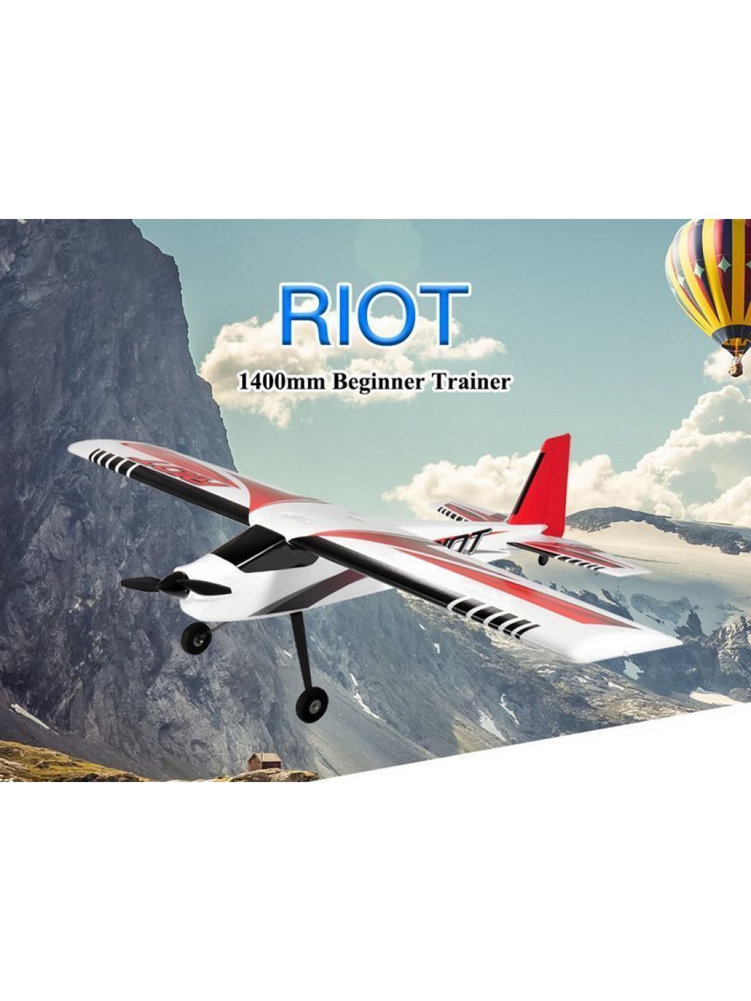 Р/У самолет Top RC Riot 1400мм PNP
