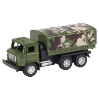 Машина "АВТОПАНОРАМА" "Грузовик", хаки, 1/32, свет, звук, инерция, в/к 24*8*10 см Машина "АВТОПАНОРАМА" "Грузовик", хаки, 1/32, свет, звук, инерция, в/к 24*8*10 см