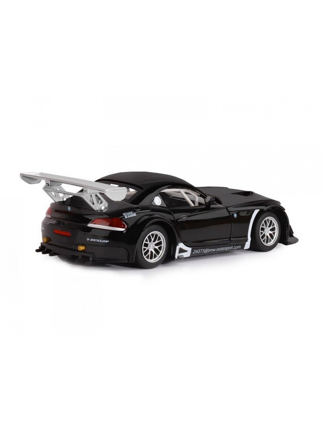 Машина "АВТОПАНОРАМА" BMW Z4 GT3, черный, 1/24, свет, звук, в/к 24,5*12,5*10,5 см