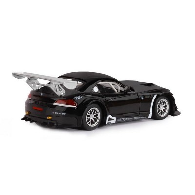 Машина "АВТОПАНОРАМА" BMW Z4 GT3, черный, 1/24, свет, звук, в/к 24,5*12,5*10,5 см