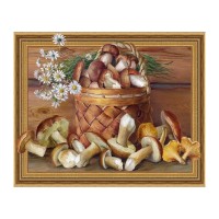 Алмазная мозаика 3D с нанесенной рамкой 40х50 БУЗИН. НАТЮРМОРТ С ГРИБАМИ ( 30 цветов) Алмазная мозаика 3D с нанесенной рамкой 40х50 БУЗИН. НАТЮРМОРТ С ГРИБАМИ ( 30 цветов)