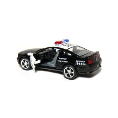 Машина Kinsmart 1:38 FORD Mustang GT Police инерция (1/12шт.) б/к