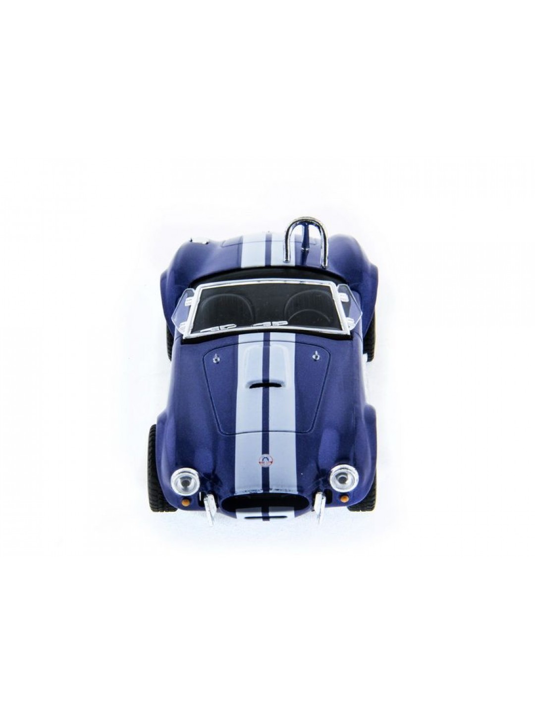 Машина Kinsmart Shelby Cobra 427 1965 инерция (1/12шт.) 1:32 б/к