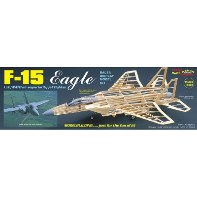 Сборная дер.модель.Самолет F-15 Eagle. Guillows 1:40