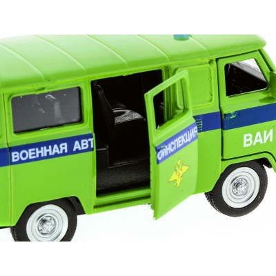 Машина "АВТОПАНОРАМА" инерц. УАЗ (ВАИ) 1/50, в/к 12*7*5,5 см