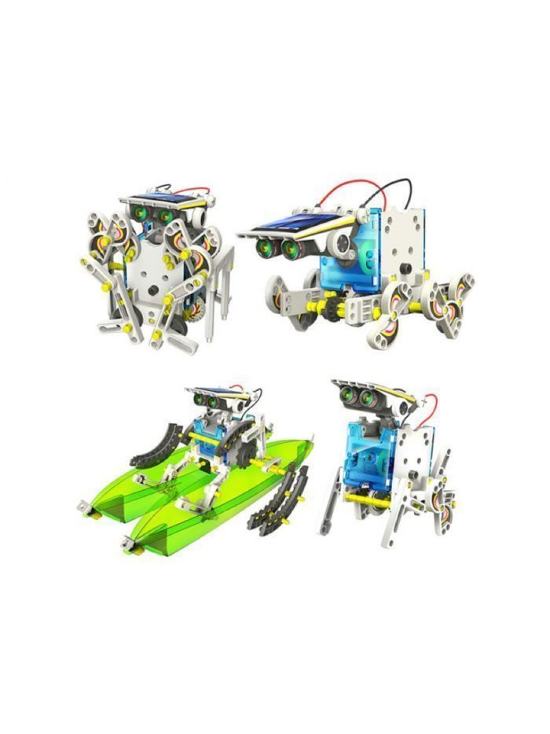Конструктор на солнечных батареях Cute Sunlight Solar Robot 13 в 1